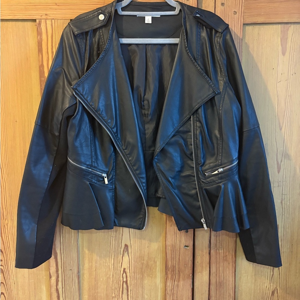 Miami Black Leather Jacket for Women